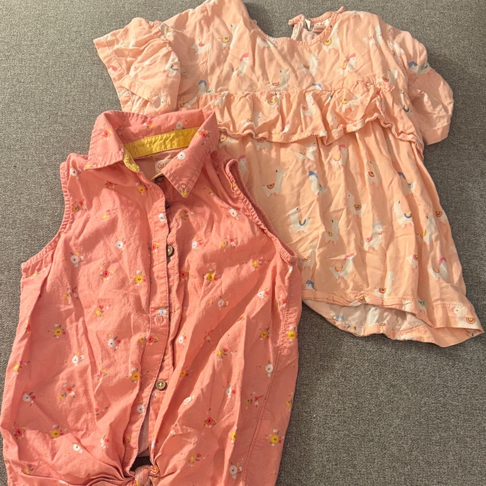 5/$15- Cat & Jack shirt bundle